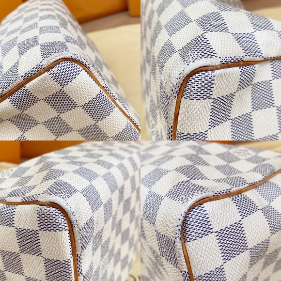 💎✨AZUR SPEEDY 25✨💎 Auth Damier Louis Vuitton Bag - Picture 8 of 9